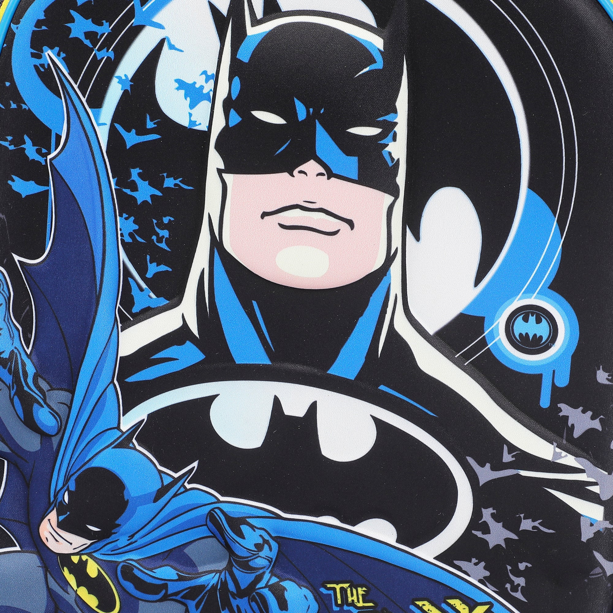 Batman Hero Surrounded By Bats 16" Rolling Travel Backpack