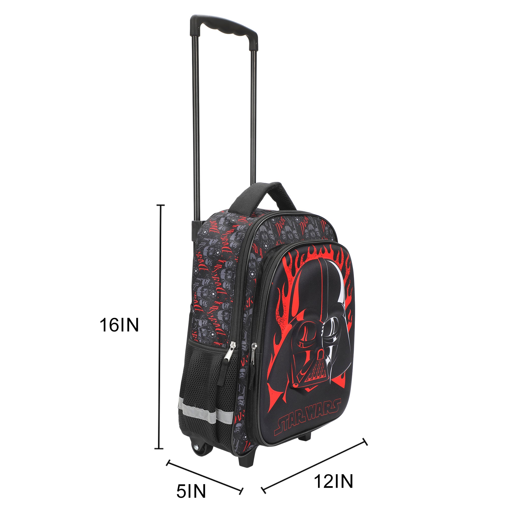 Star Wars Darth Vader 16" Rolling Travel Backpack