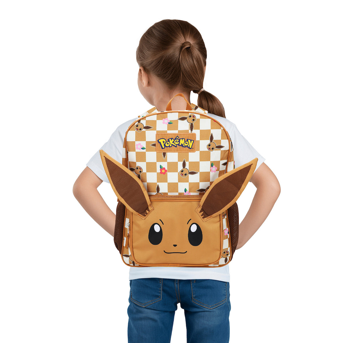 Pokemon Eevee 16" Novelty Backpack For School And Travel