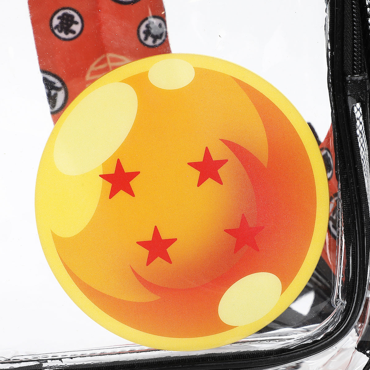 Dragon Ball Z Dragon Ball 16" Clear Backpack For School And Travel