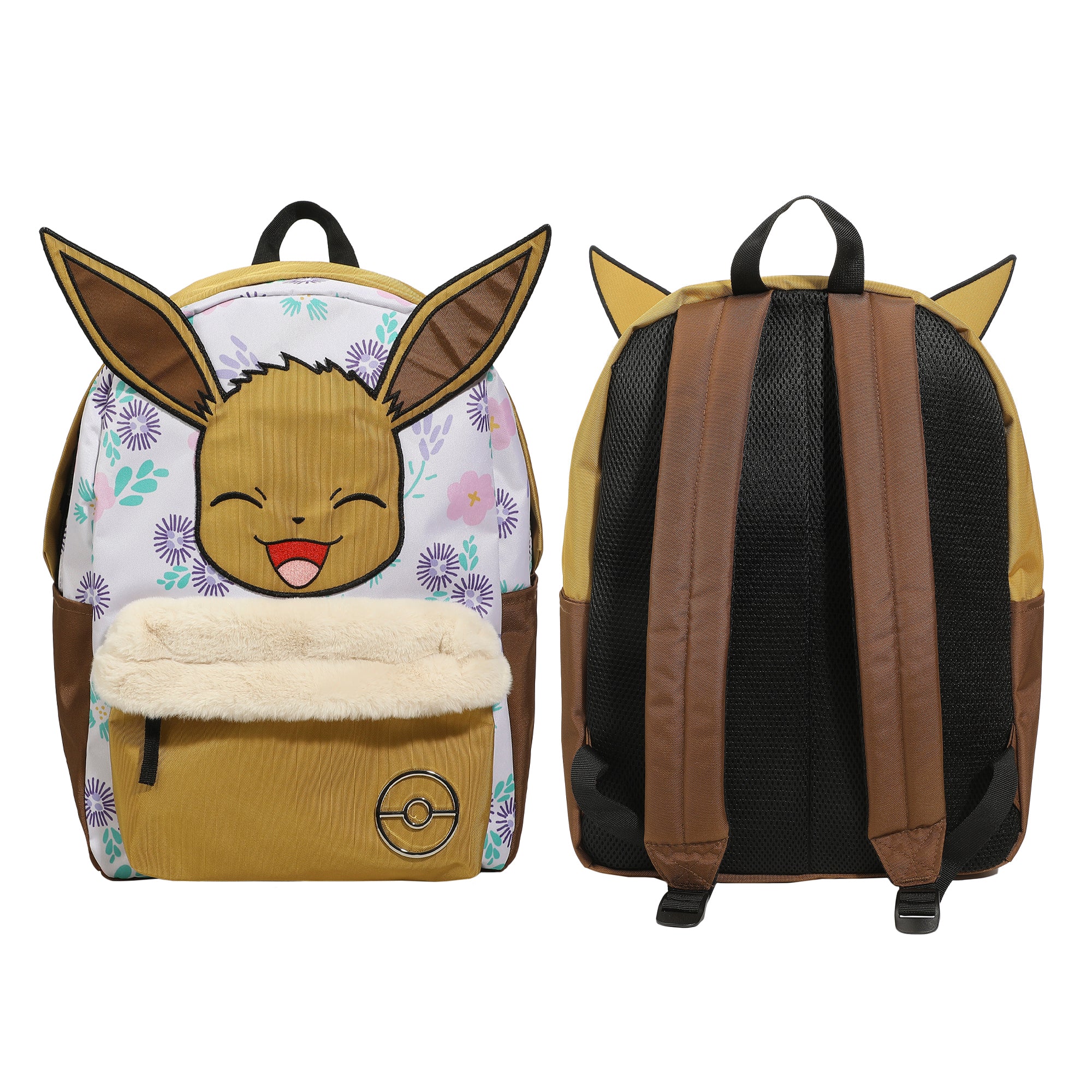 Pokémon Eevee All-Over Print Characters 17" Adult Backpack