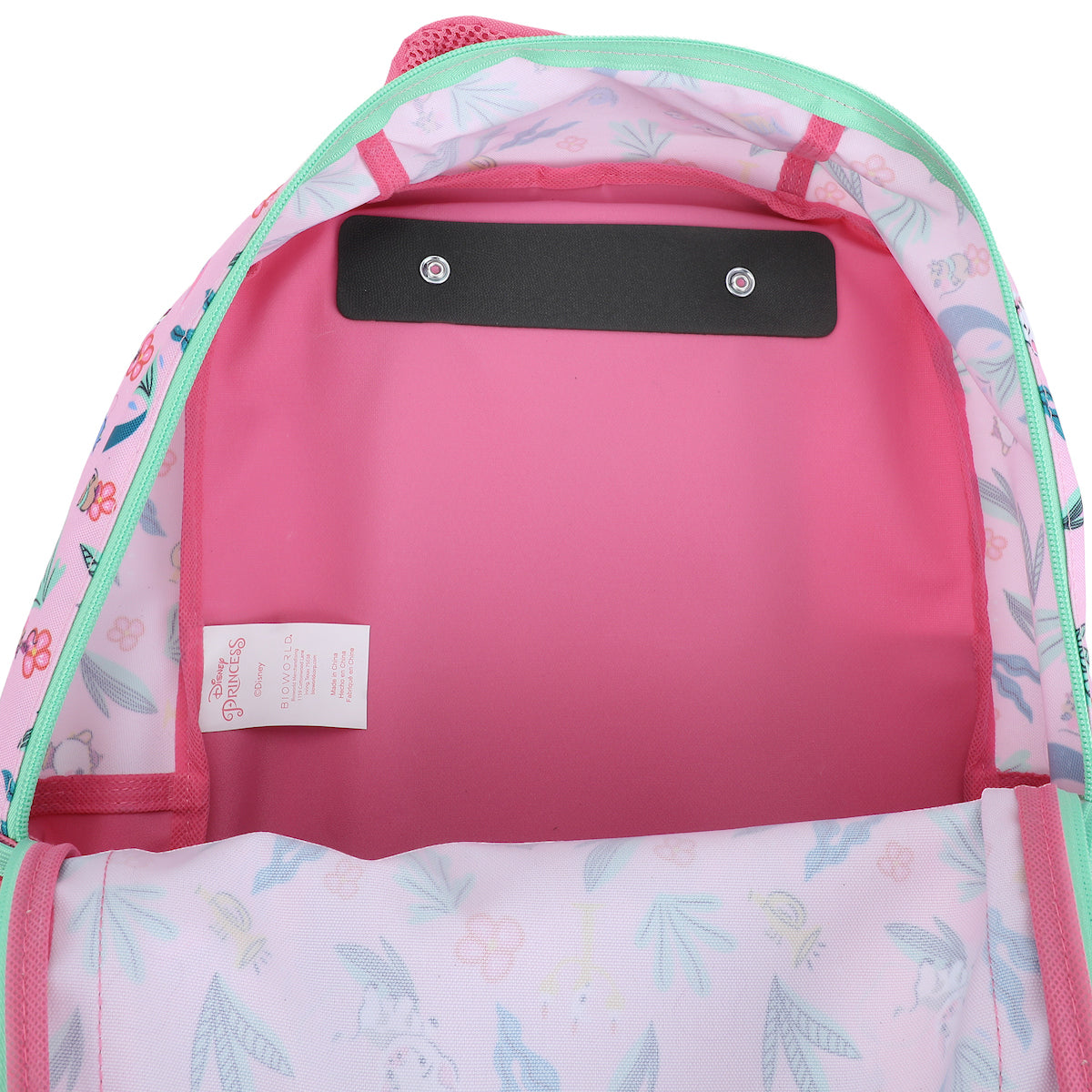 Disney 16 Princesses Girls Rolling Backpack with Adjustable Handle