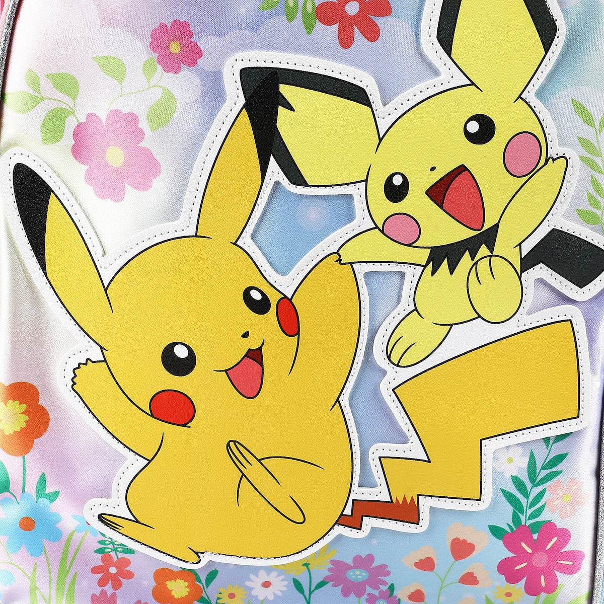Pokemon Pikachu & Pichu Youth 16” Satin Backpack