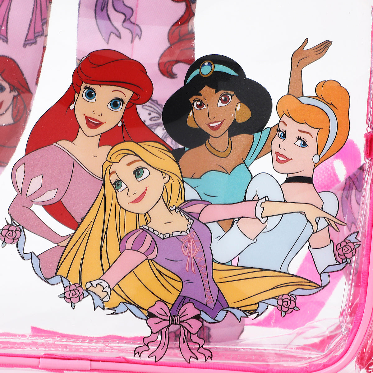 Disney Princesses Kids' Clear PVC 16" Backpack