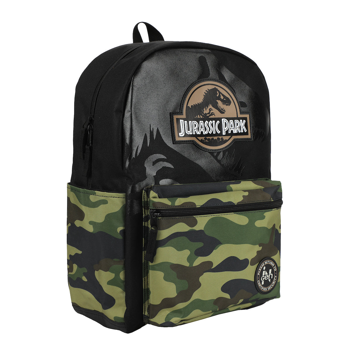 Jurassic Park INGEN Camo 17" Backpack and Lunch Tote Set