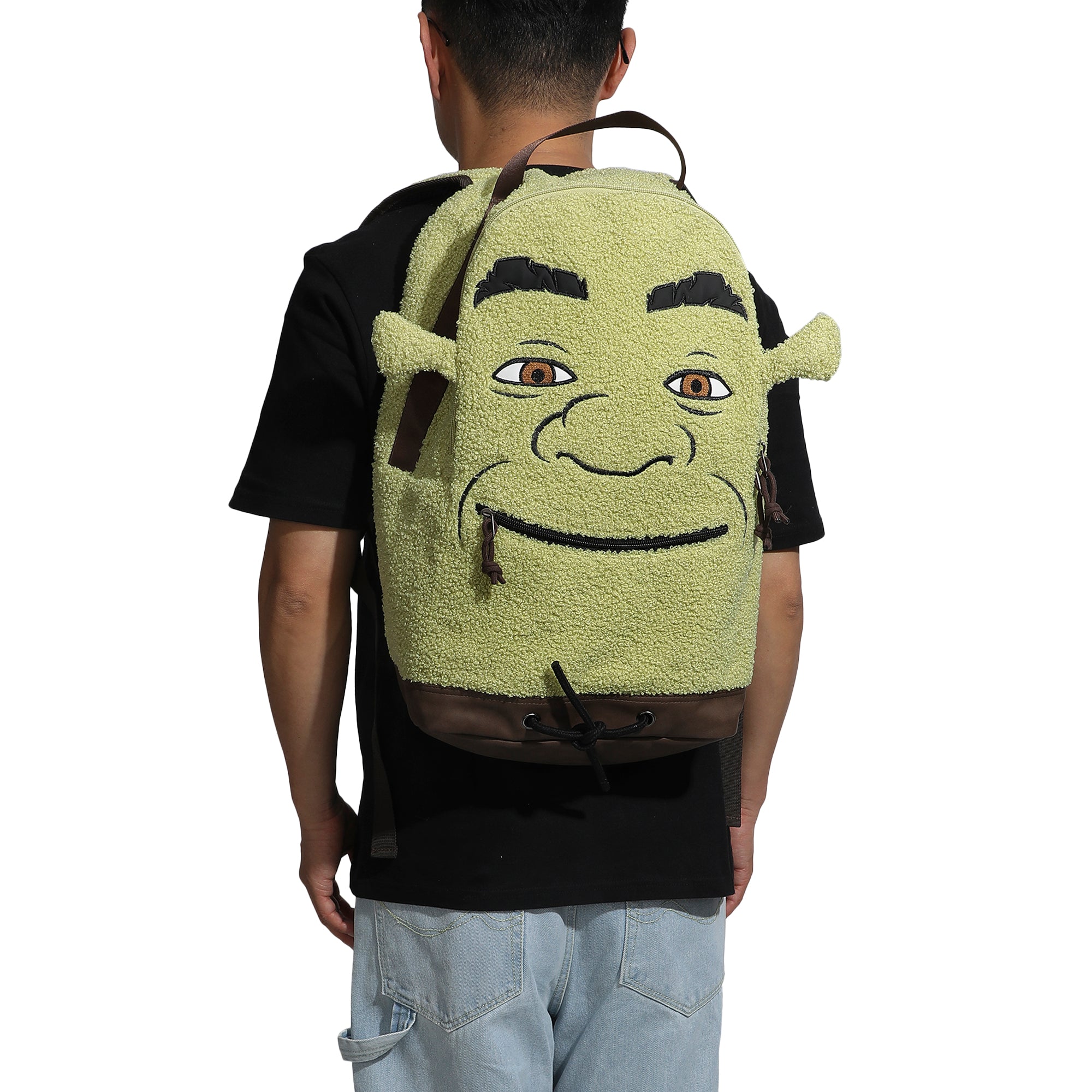 Shrek Character 17.5" Green Backpack