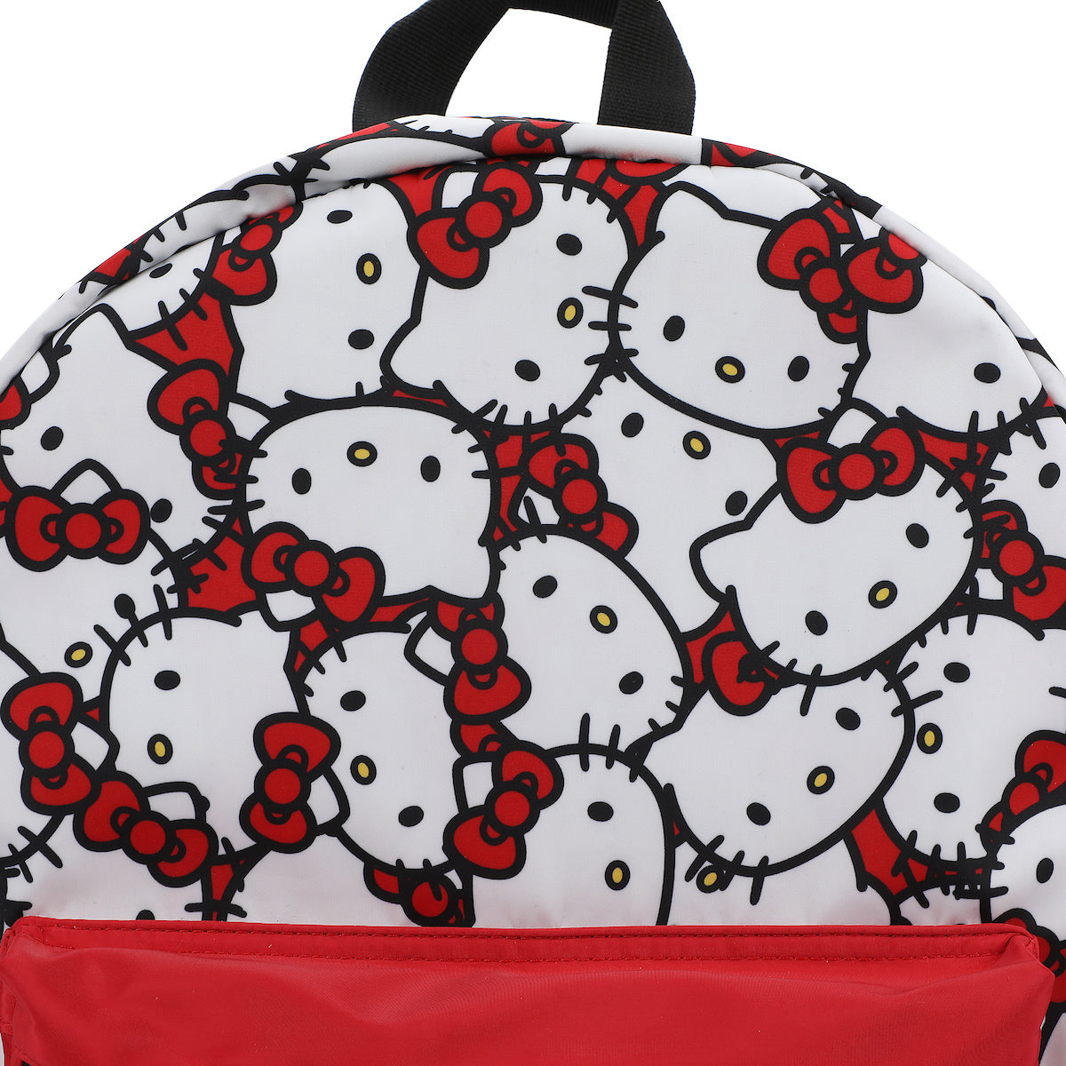 hello kitty head backpack Sanrio Hello Kitty Head Toss AOP with Hello Kitty Verbiage Travel Back – Bioworld