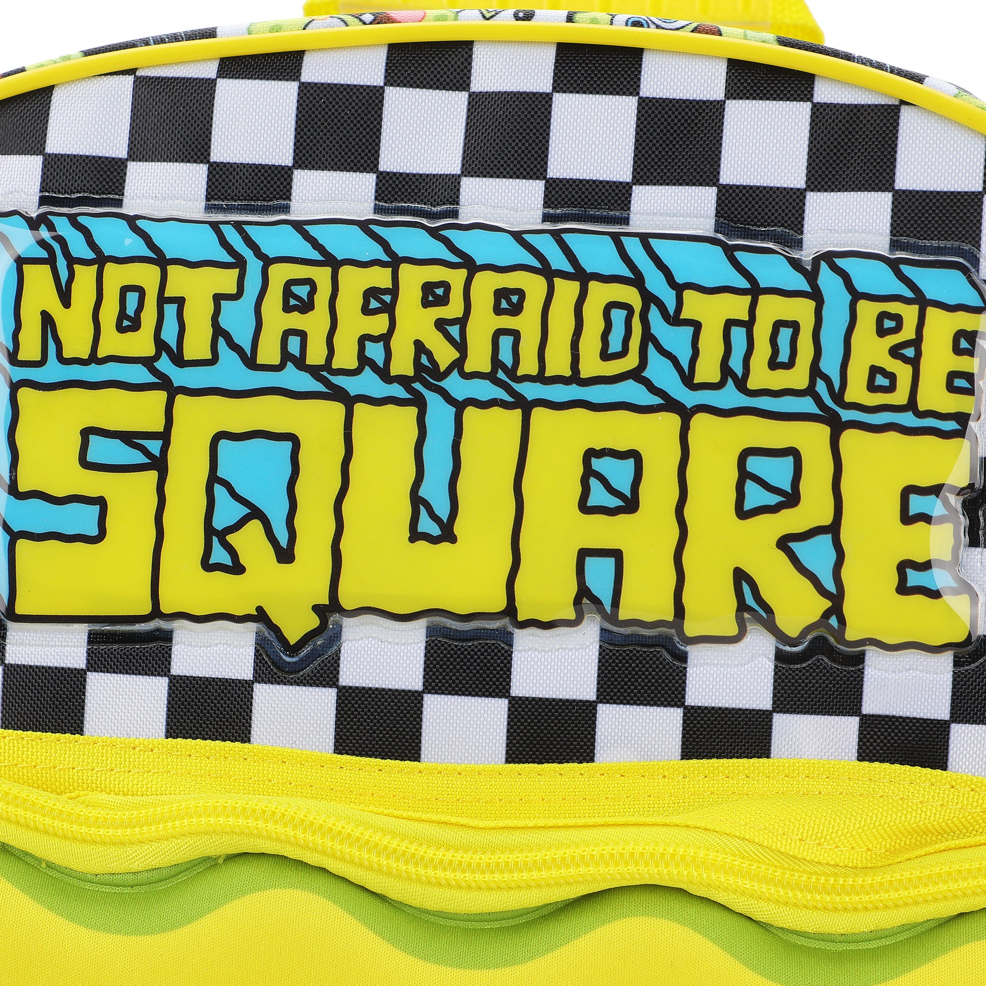 SpongeBob SquarePants "Not Afraid To Be Square" 16" Kid's Backpack For School And Travel