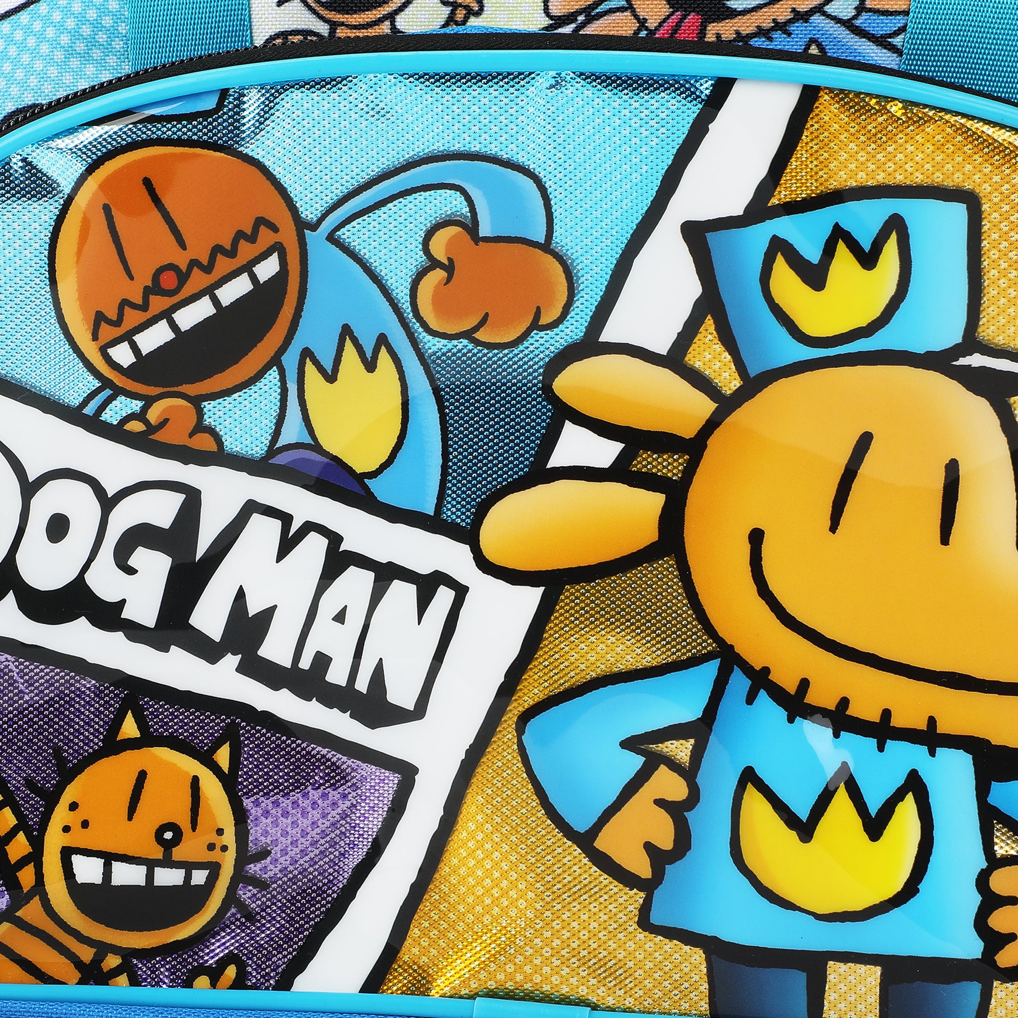 Dog Man 16" Kid's Backpack For School And Travel