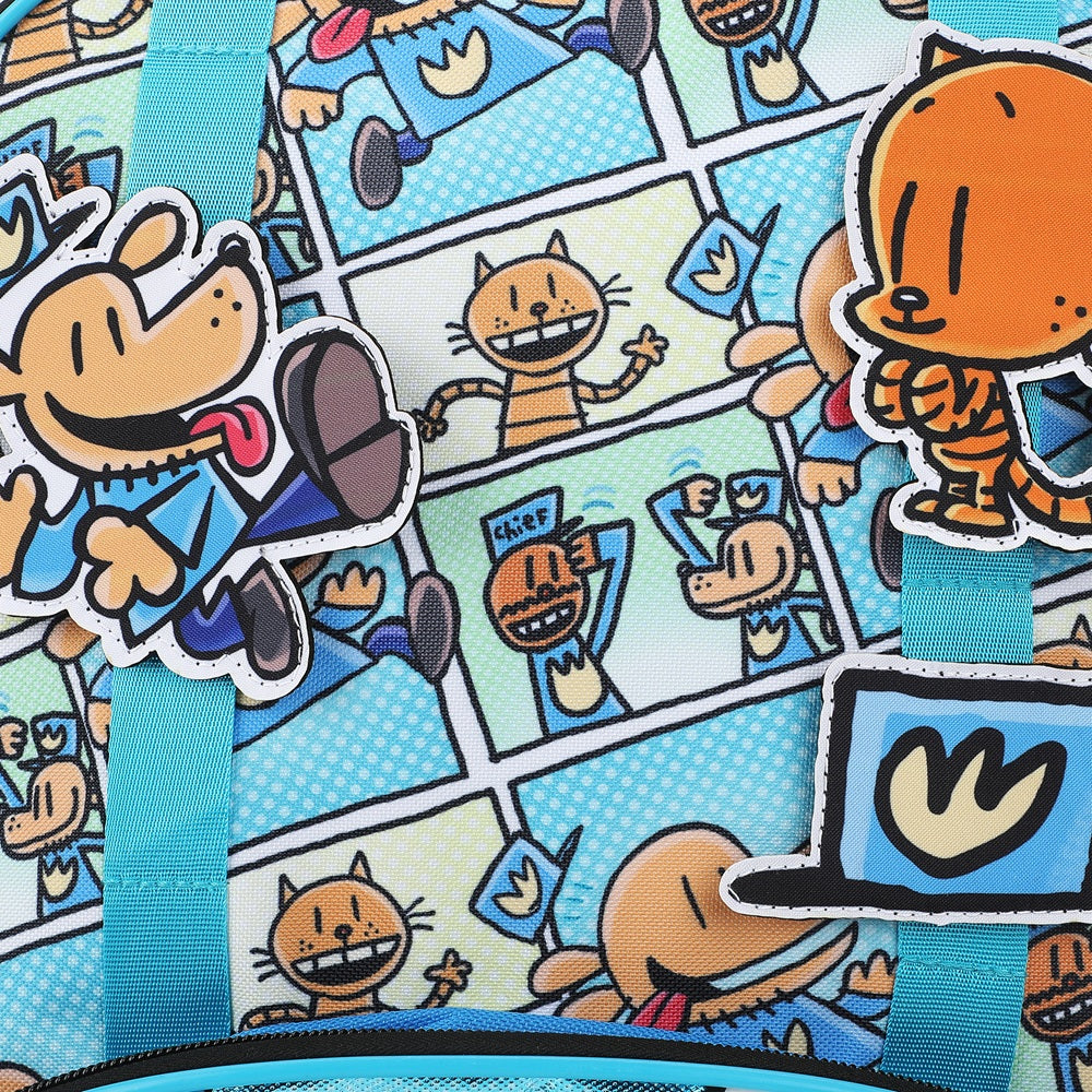 Dog Man 16" Kid's Backpack For School And Travel