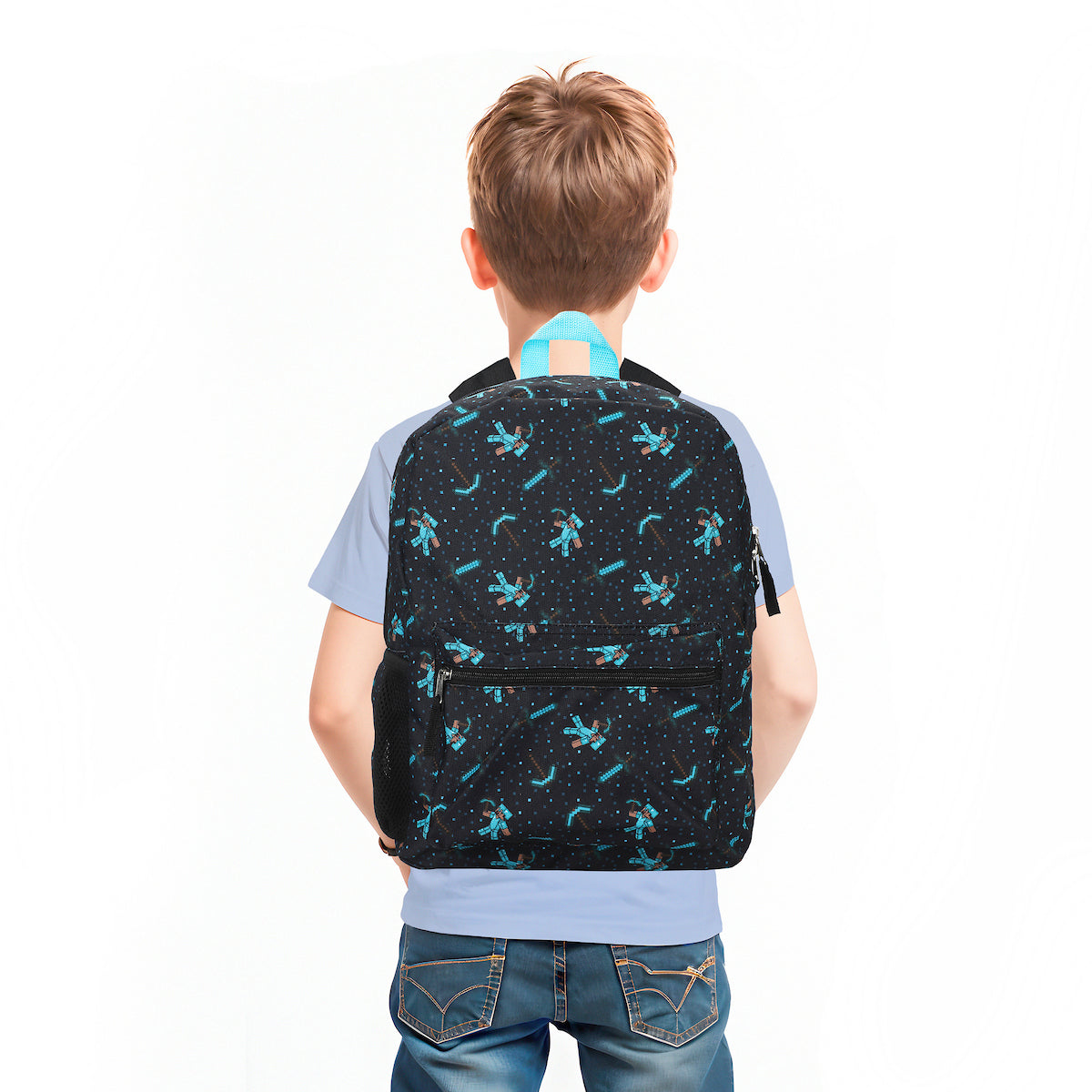Minecraft All-Over Print 16" Backpack For School And Travel
