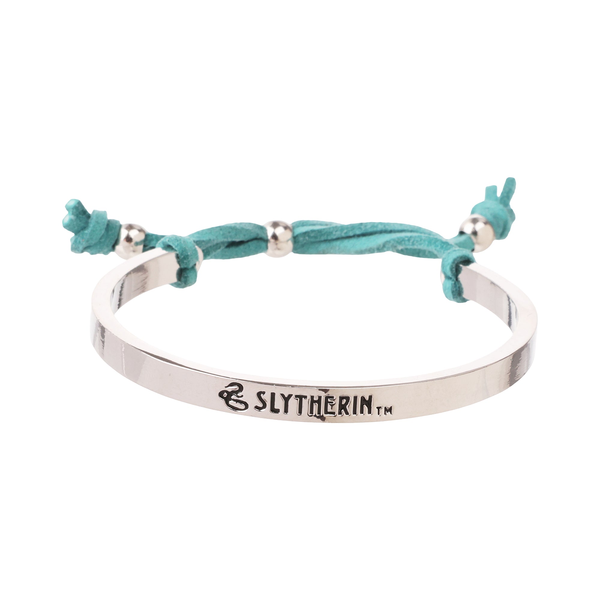 Harry Potter Slytherin Charm Friendship Bracelet Gift Set - 4 Pack