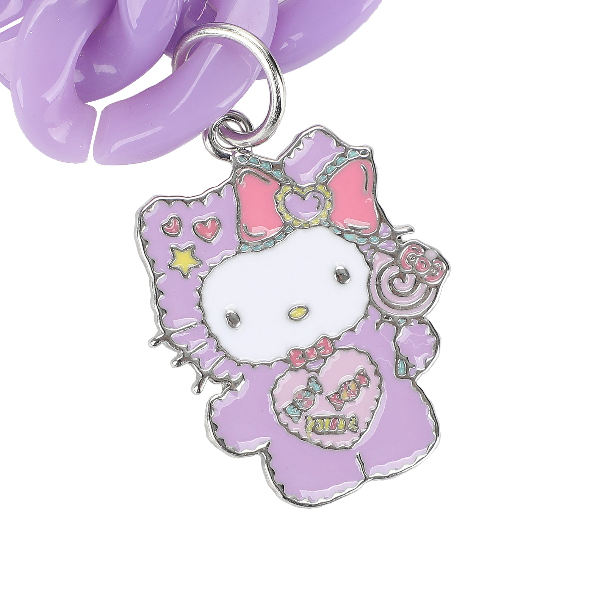 Hello Kitty & Friends Purple Bracelet With Character & Bow Charms
