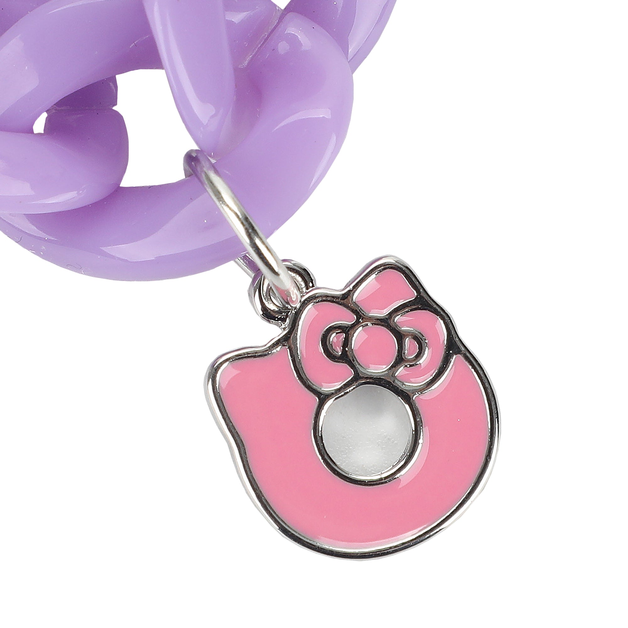 Hello Kitty & Friends Purple Bracelet With Character & Bow Charms