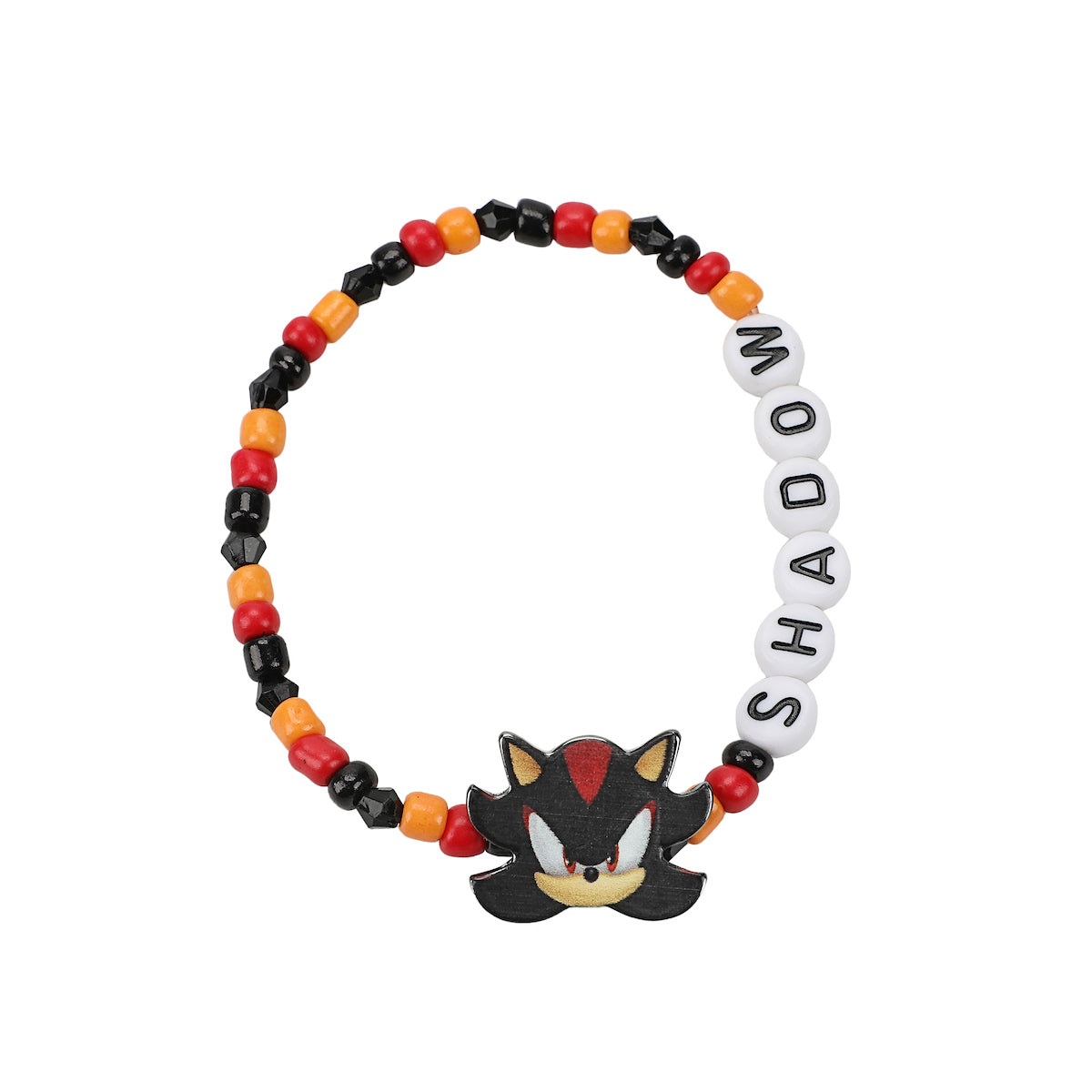 Sonic The Hedgehog Characters 5-Piece Stretchy Beaded Bracelet Set