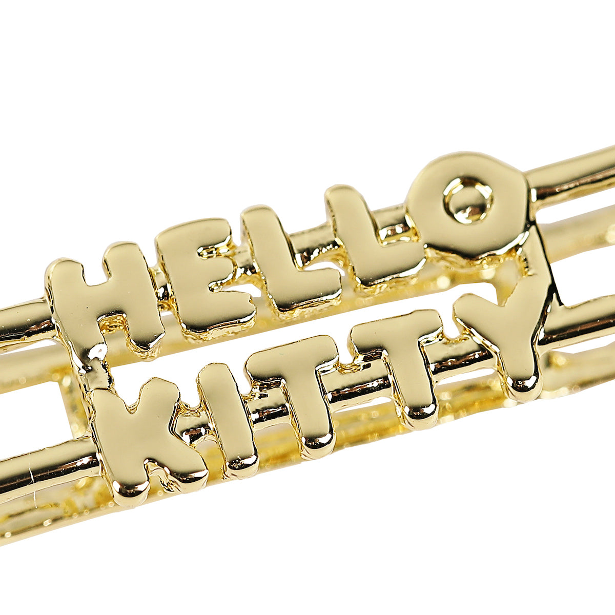 Hello Kitty & Friends Gold Finish Slide-On Watch Band Charms (6 Piece Set)