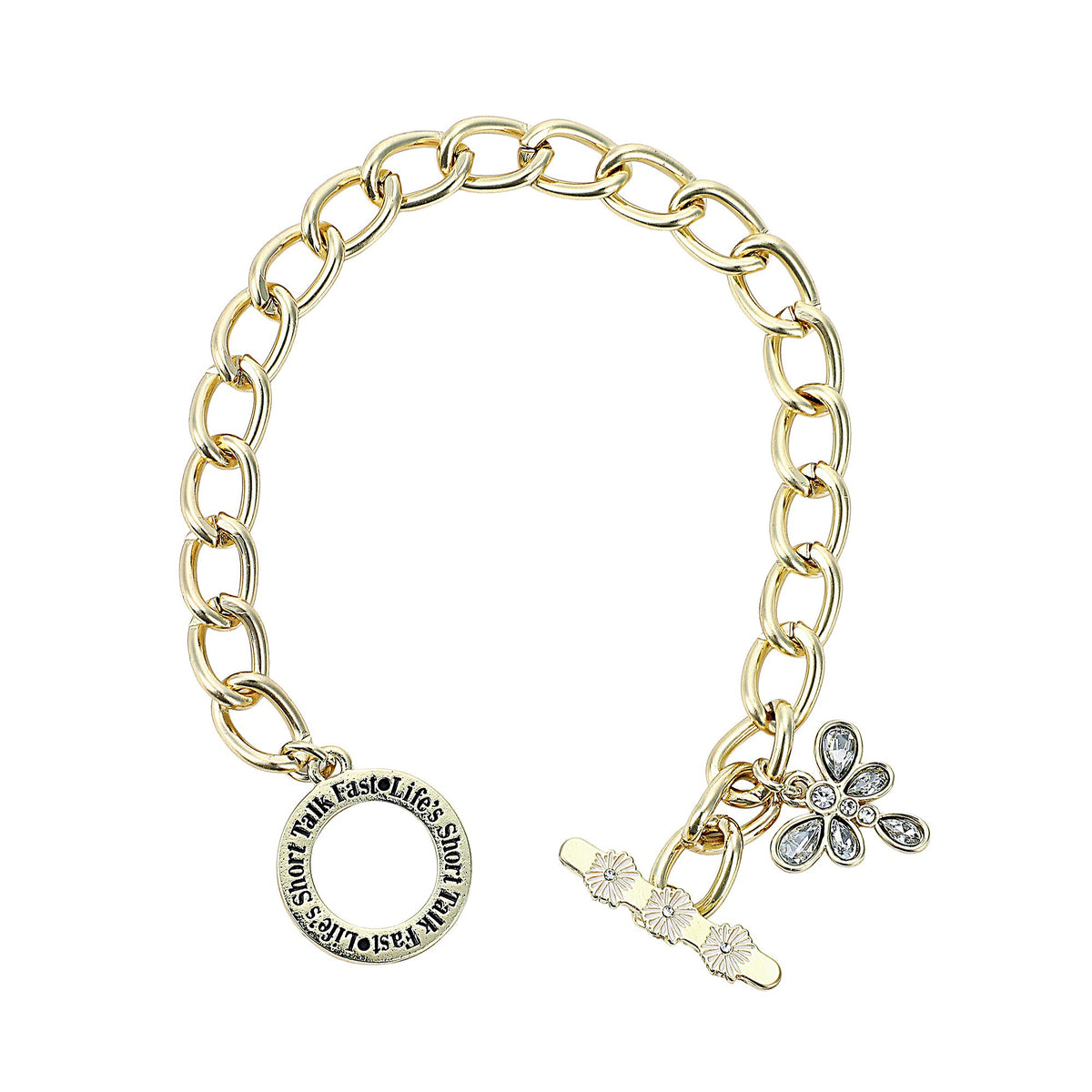 Gilmore Girls Dragonfly Charm Bracelet for Adults