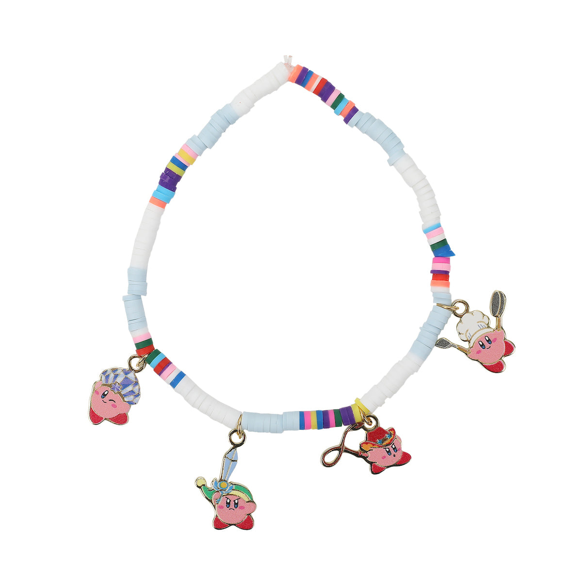 Kirby Copy Abilities 3-Pack Multi-Charmed Bracelet