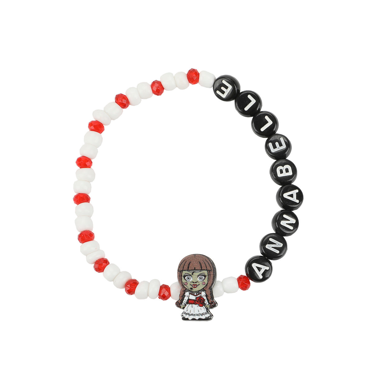 Warner Brothers Horror Characters 5-Piece Stretchy Beaded Bracelet Set