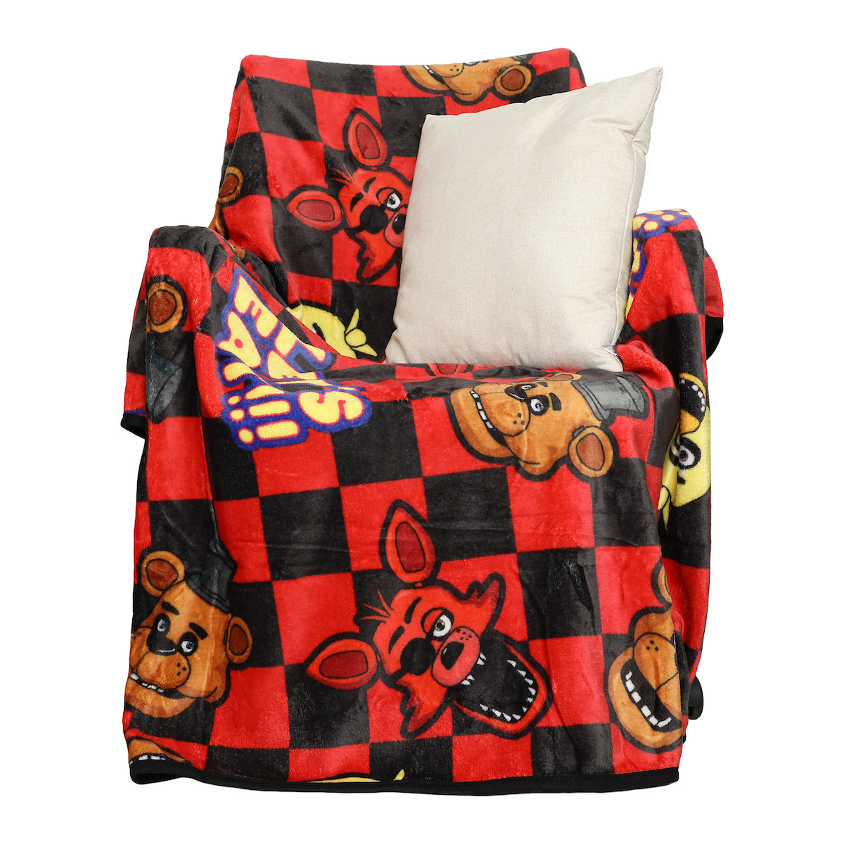 Five Nights At Freddy's Let's Eat 45 x 60 Throw Blanket
