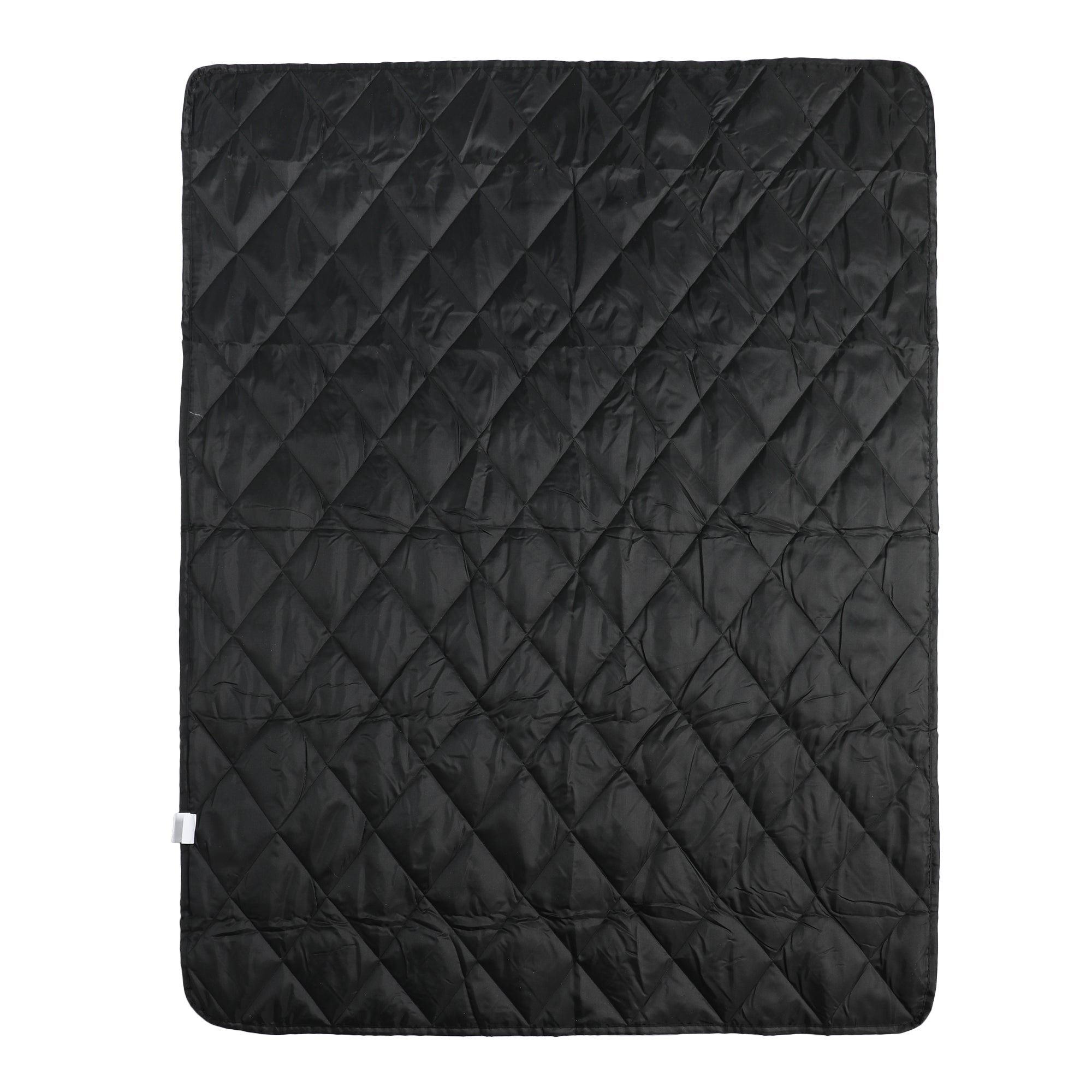 Dungeons & Dragons Ampersand Logo AOP Black Waterproof Quilted Camping Picnic Outdoor Blanket