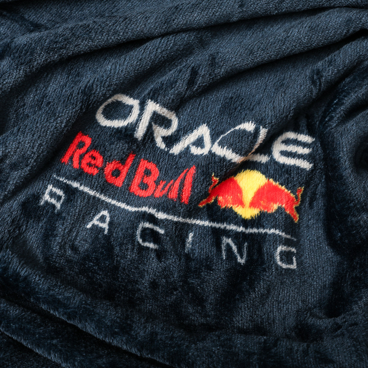 F1 Oracle Red Bull Racing Officially Licensed Fleece Blanket | Formula One Design Super Soft Warm Throw | Perfect For Teen Bedrooms, Camping & Sleepovers | Size 40 x 59” | Navy