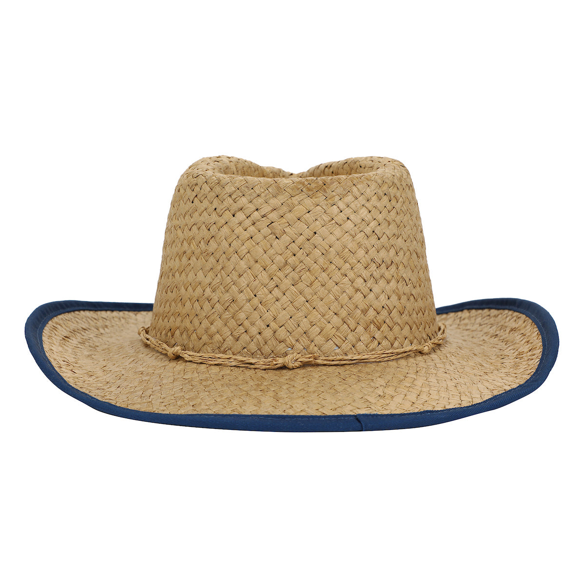 Corona Patch Straw Cowboy Hat