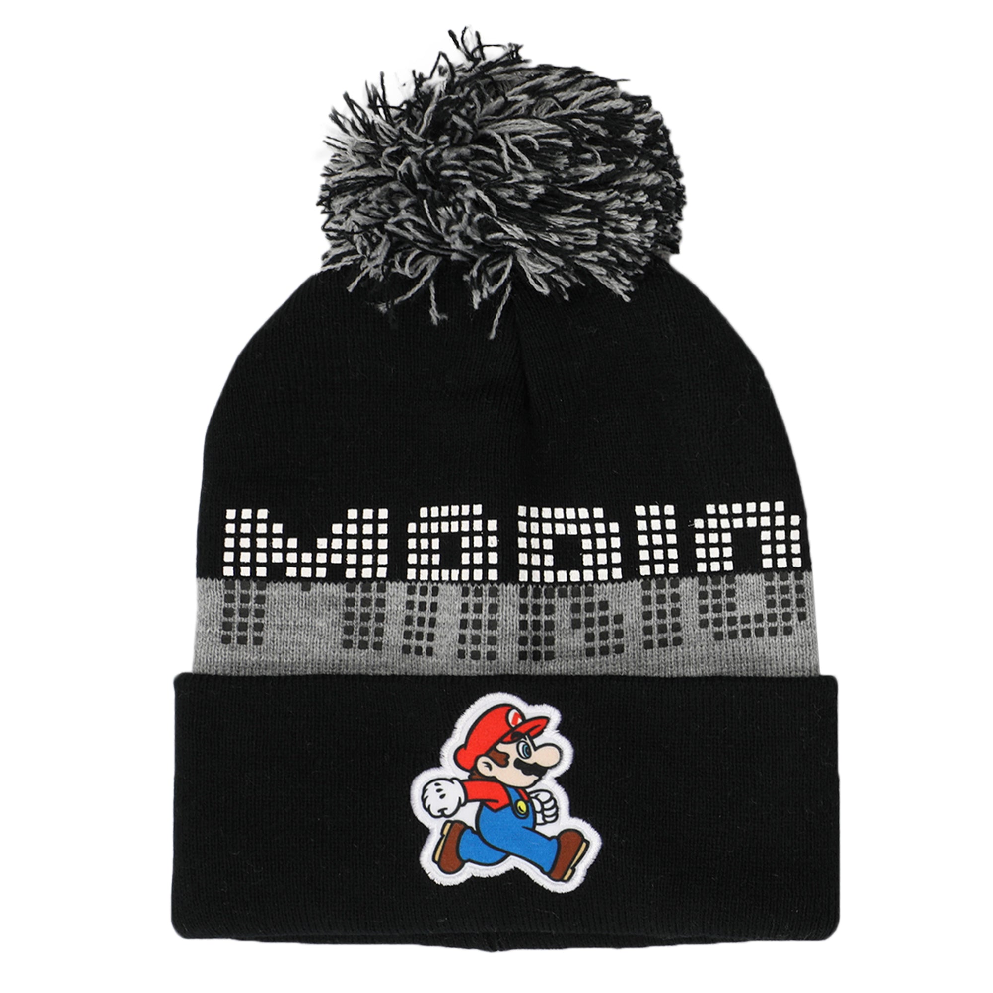 Super Mario Bros Mario Youth Beanie & Glove Set for Kids