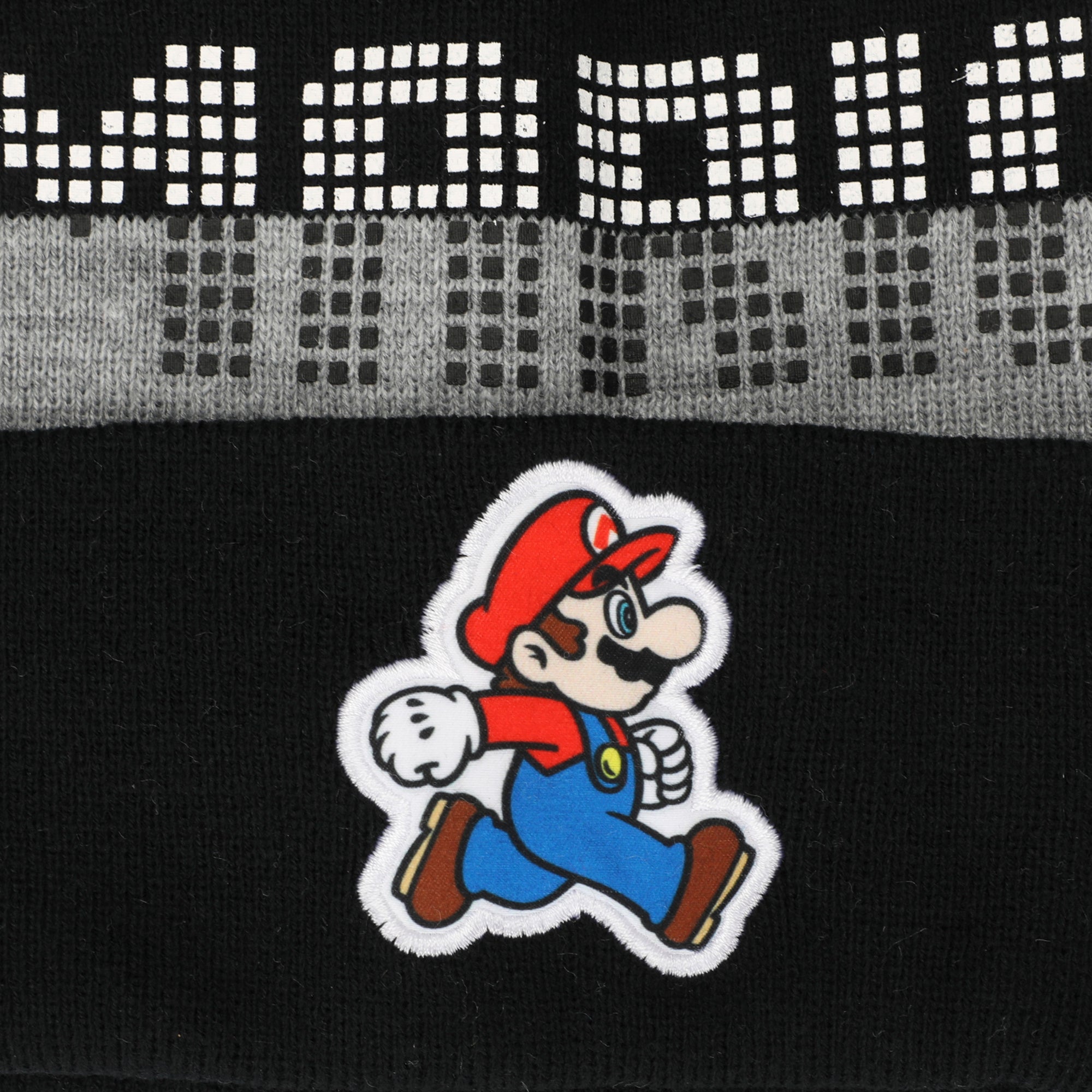 Super Mario Bros Mario Youth Beanie & Glove Set for Kids