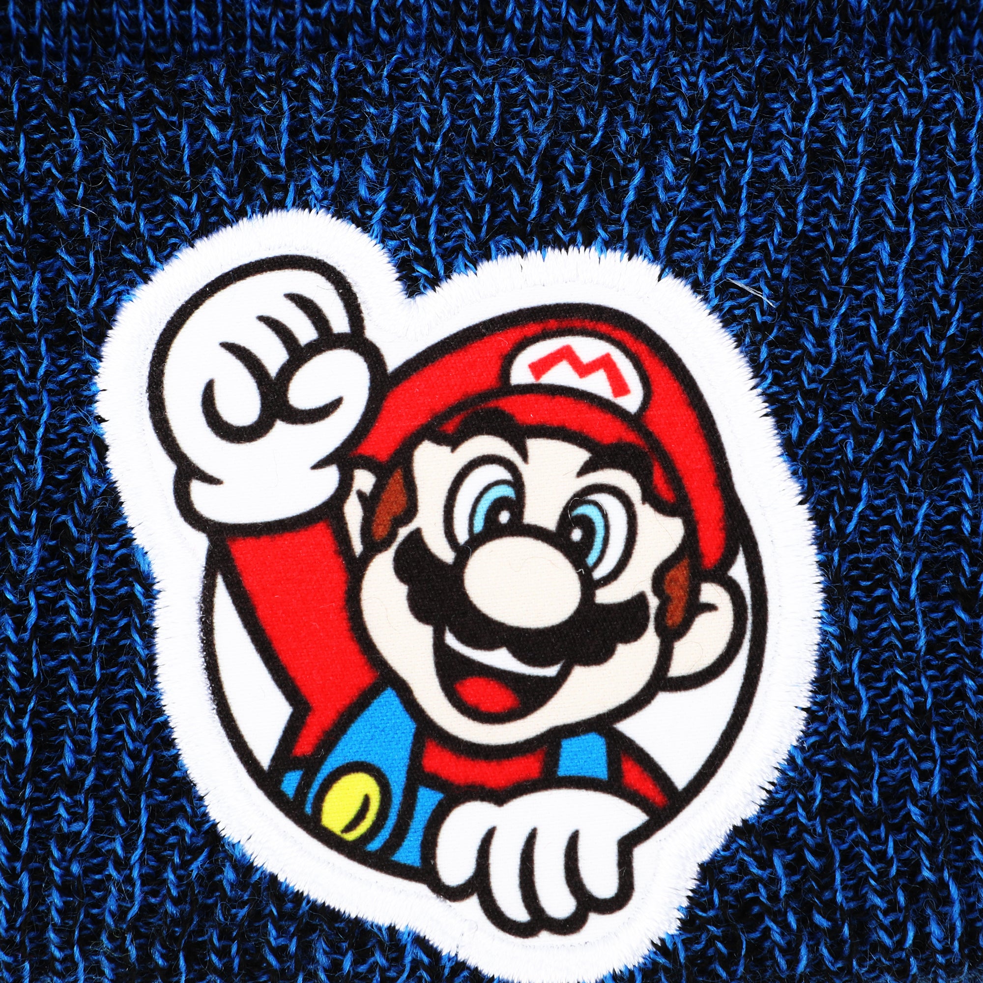 Super Mario Bros Mario 2-Piece Knit Hat & Ski Gloves Combo Set