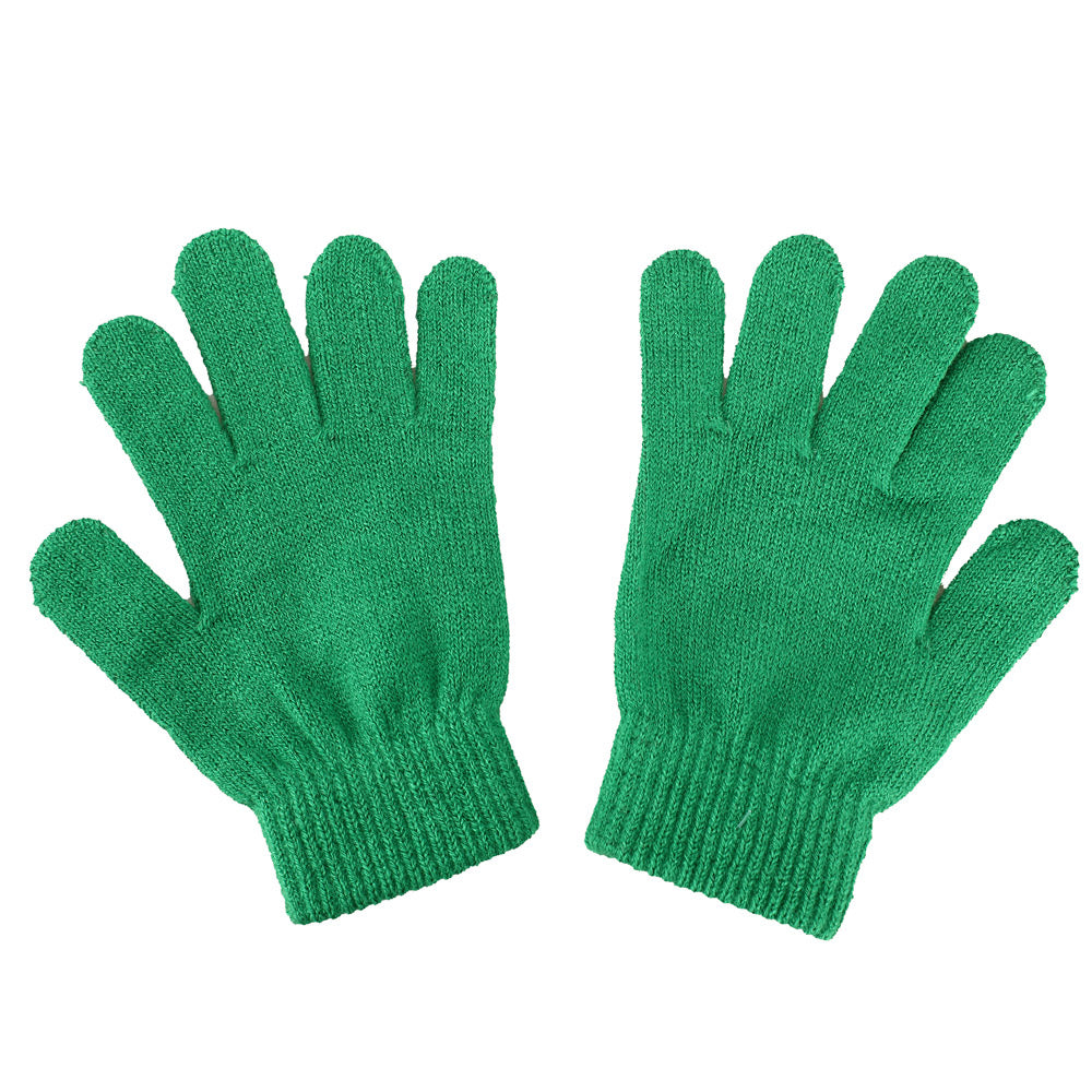 Zelda Fleece and Knitted Cuff Hat with Gloves Set for kids