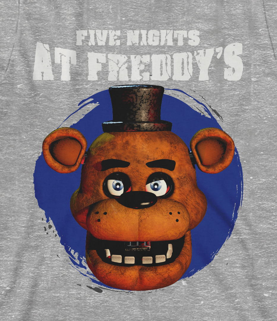 Five Nights At Freddy's Freddy Fazbear Boy's Short Sleeve Shirt & Lounge Shorts Combo Set