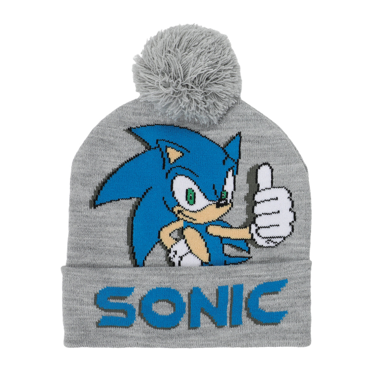 Sonic the Hedgehog Youth Cuffed Beanie and Gloves Set