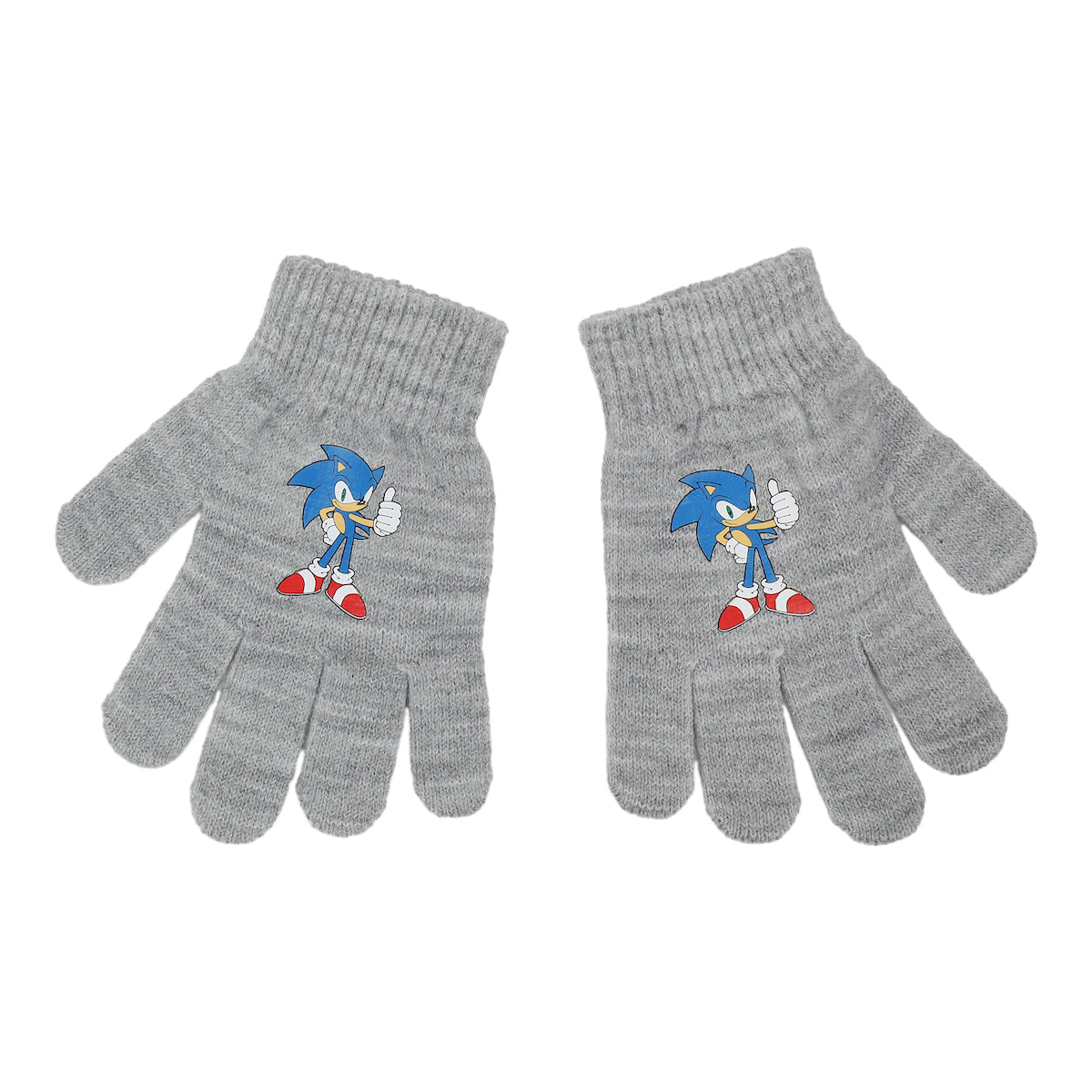 Sonic the Hedgehog Youth Cuffed Beanie and Gloves Set