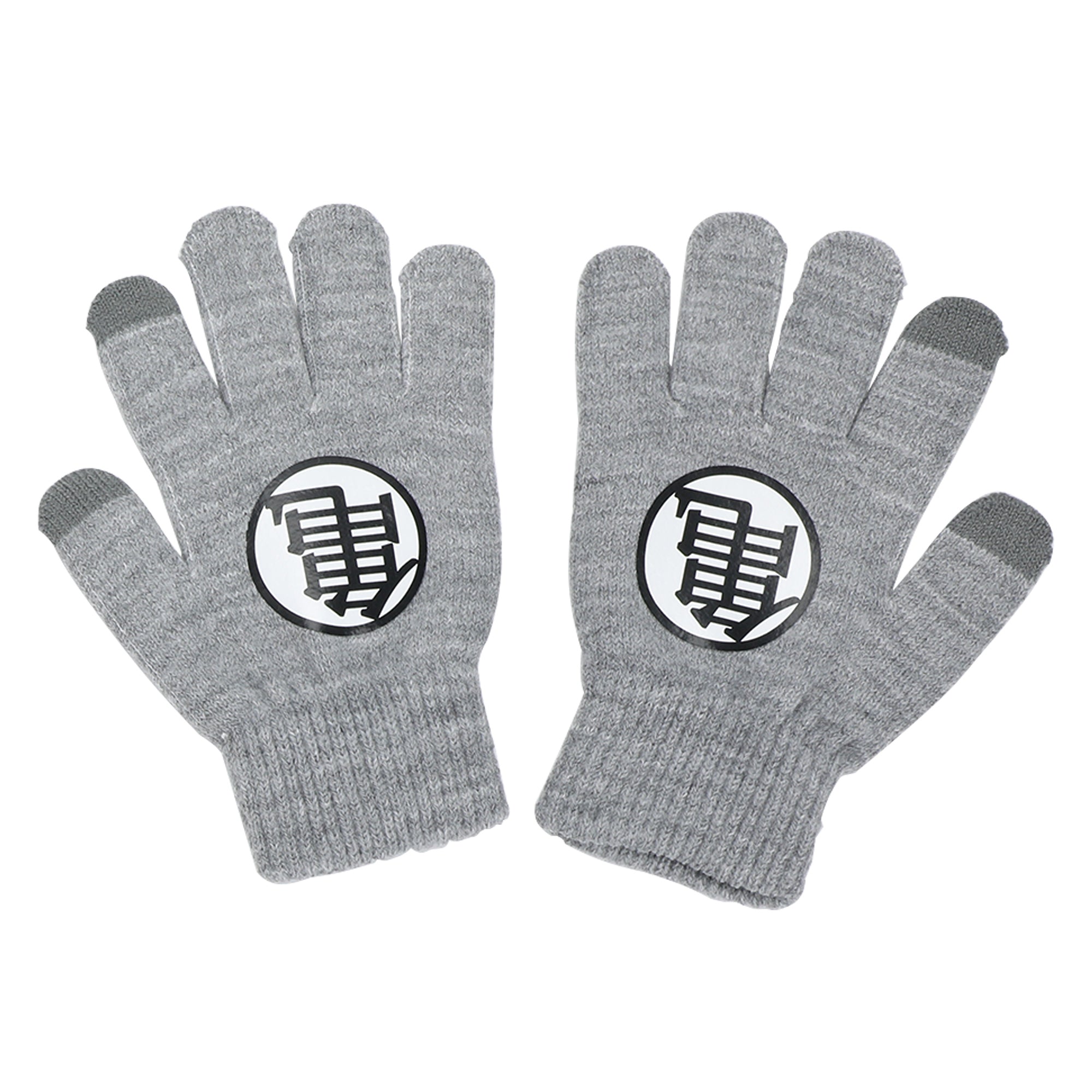 Dragon Ball Z Goku and Kanji Title Logo Youth Gloves (Set of 3)