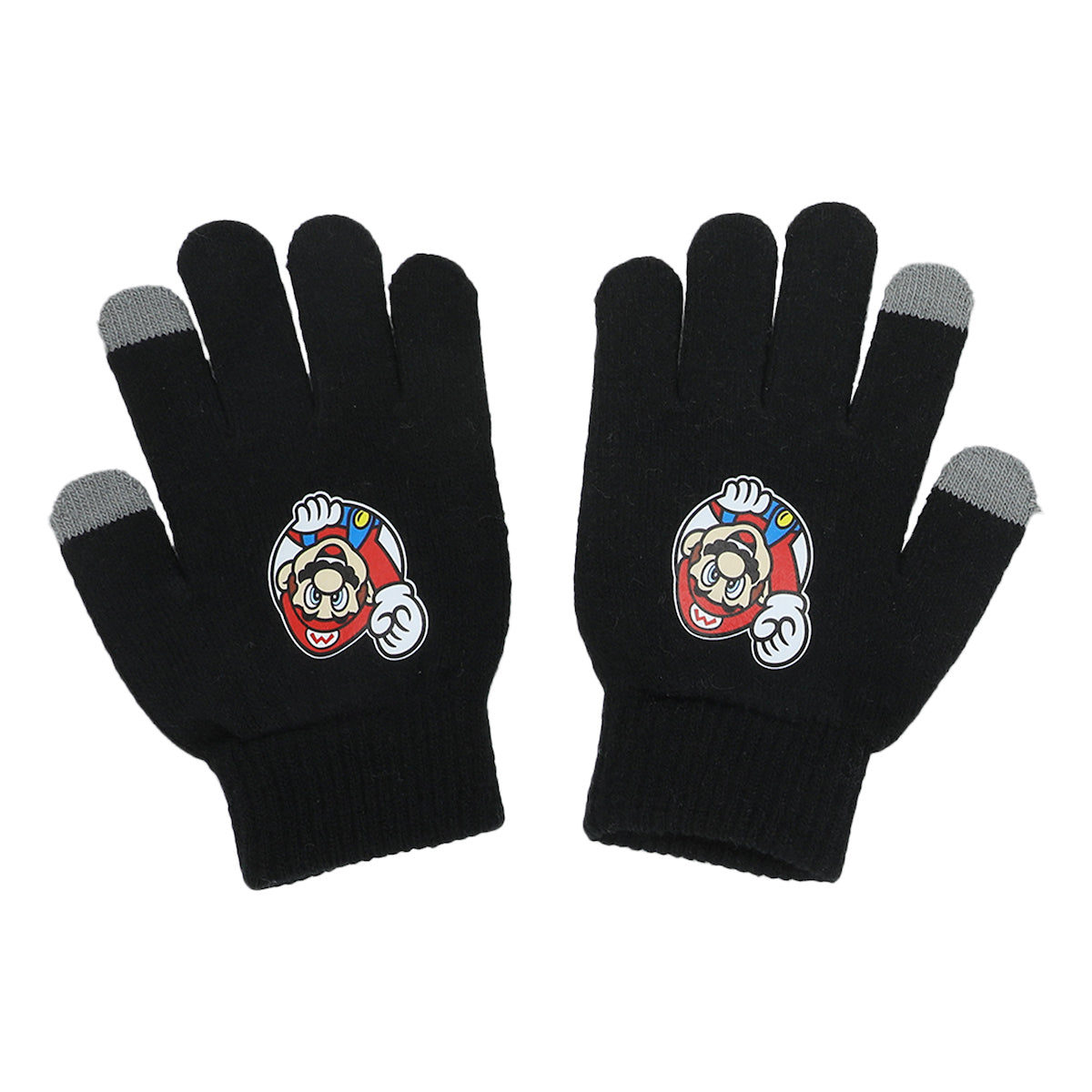 Super Mario Brothers Knit Gloves (3 Pairs)