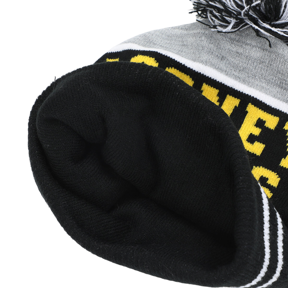 Looney Tunes Striped Youth Pom Beanie and Gloves Set