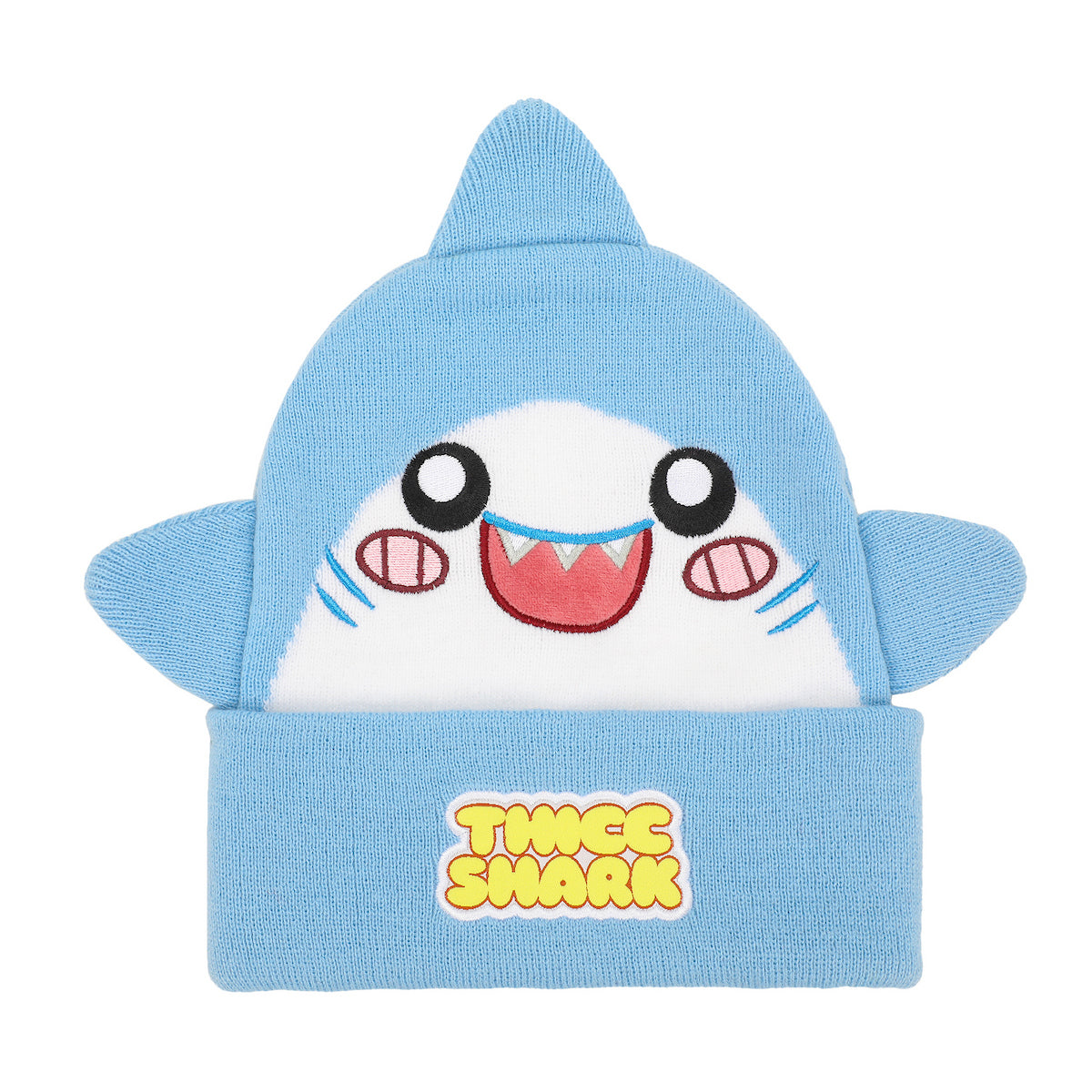 LankyBox Thicc Shark 2-Piece Cuff Beanie & Magic Gloves Set