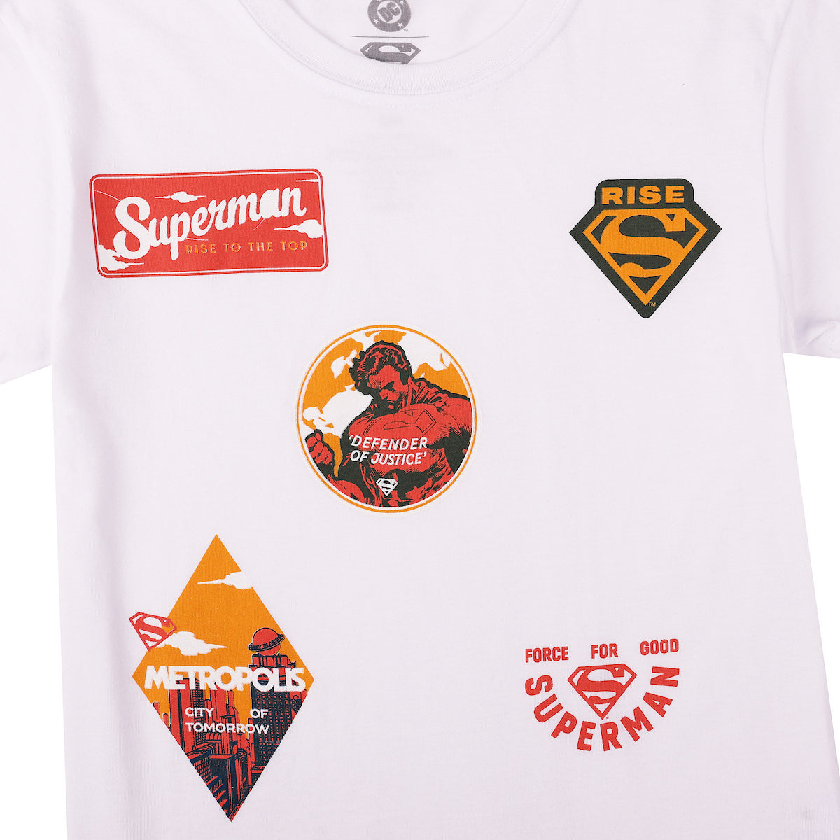 Superman Lightning Boy’s 3-Pack Crew Neck Short Sleeve T-shirt Set