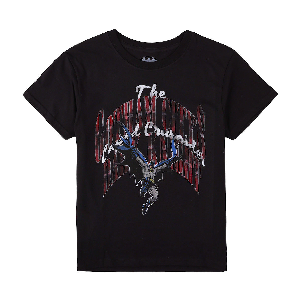 Batman Dark Knight Boy’s 3-Pack Crew Neck Short Sleeve T-shirt Set