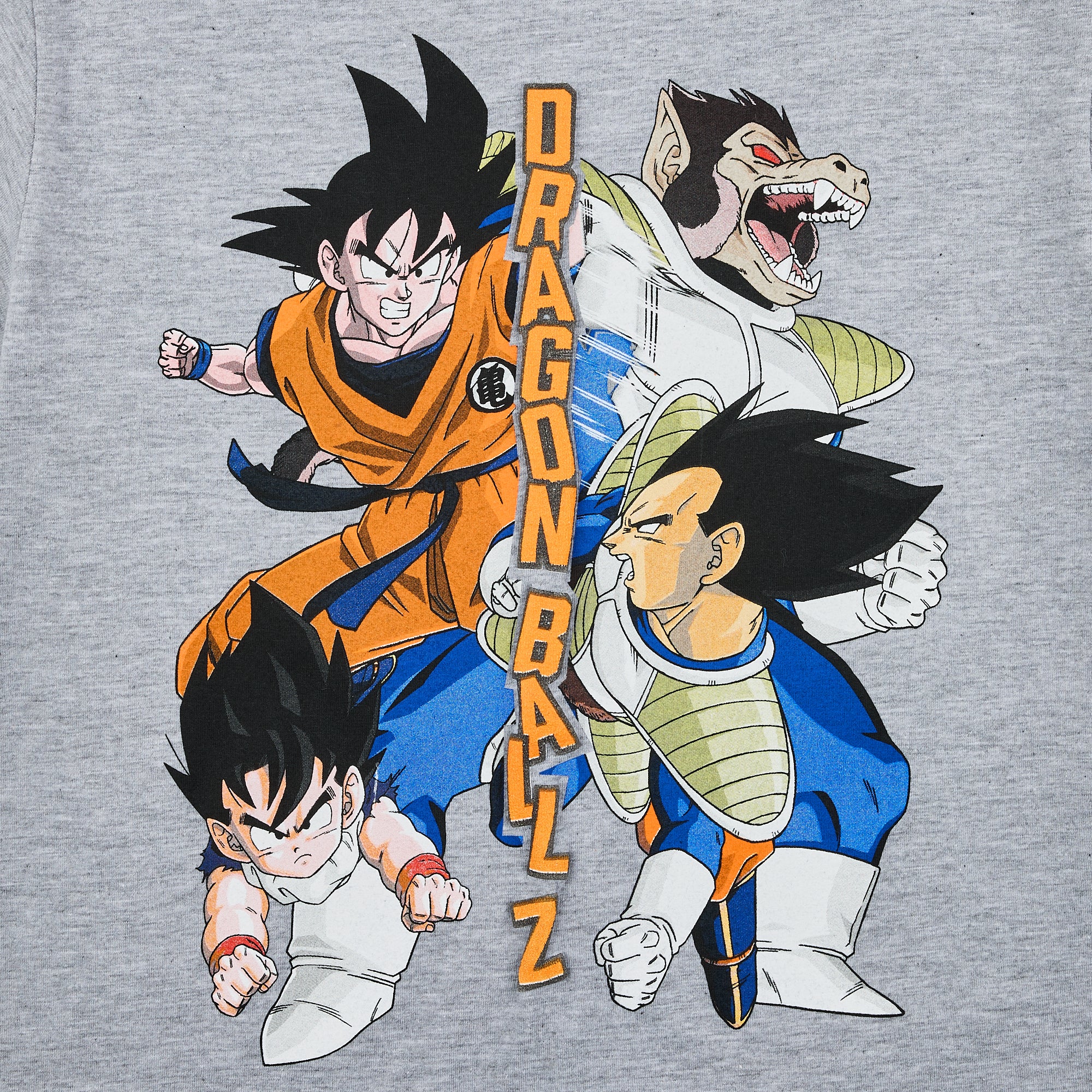 Dragon Ball Z Super Saiyan Goku Value 3-Pack of Youth Boy’s Short Sleeve T-Shirts