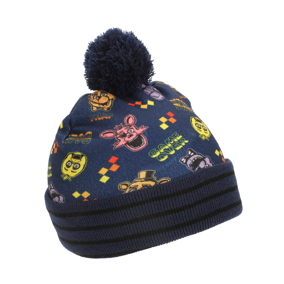 Five Nights At Freddy’s Game Over Youth 2-Piece Knit Beanie & Gloves Set