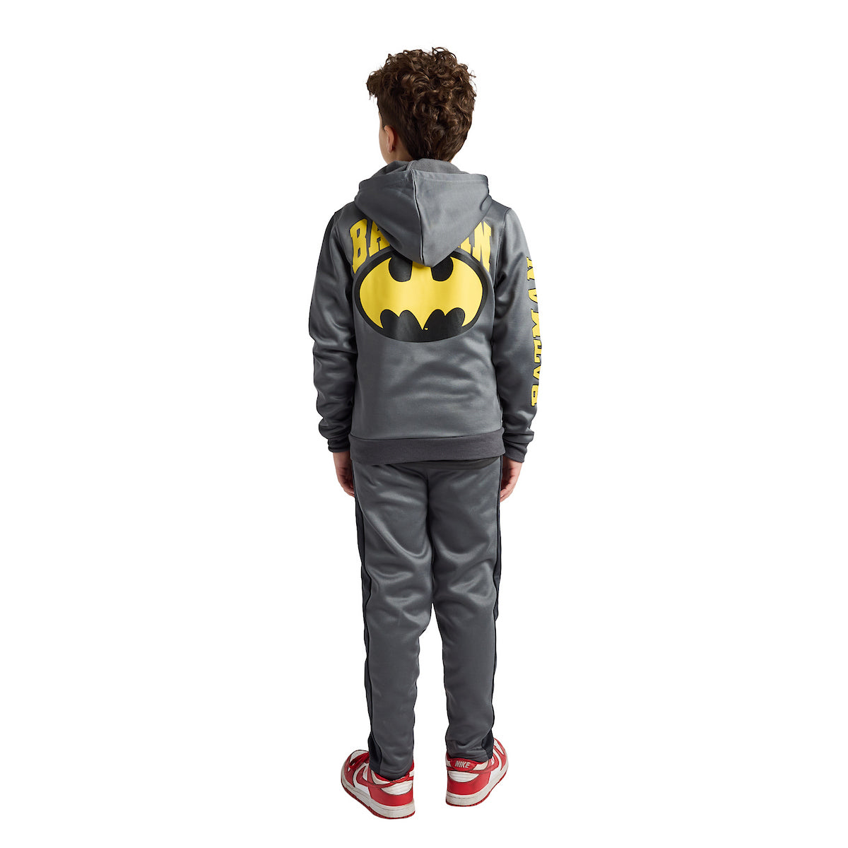 Batman Gotham City Athletics Boy's 3-Pack Hoodie Tee & Joggers Set