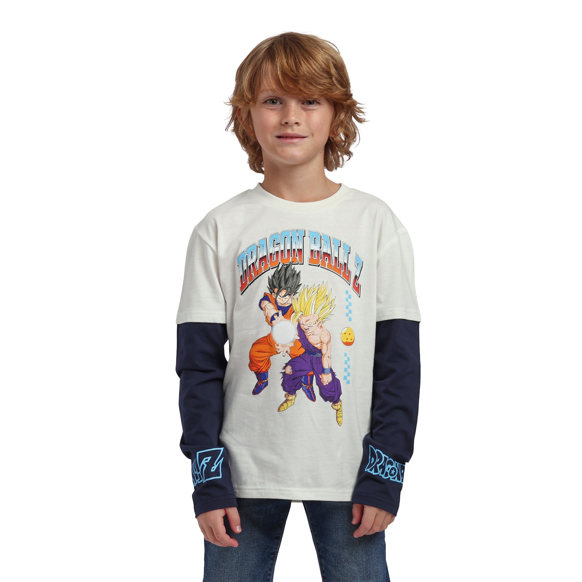 Dragon Ball Z Goku & Gohan Kanji Boy’s 2-Pack Twofer Set