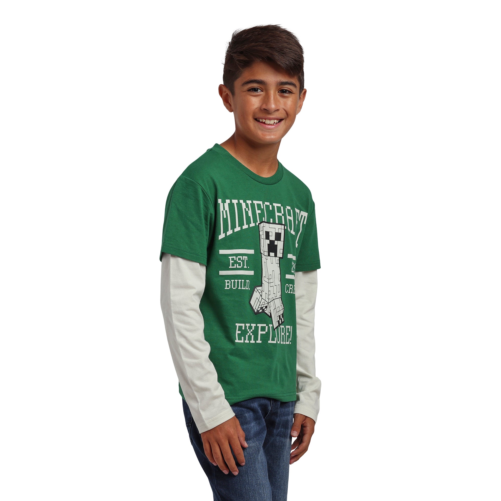 Minecraft Explore Boy’s 2-Pack Twofer Set