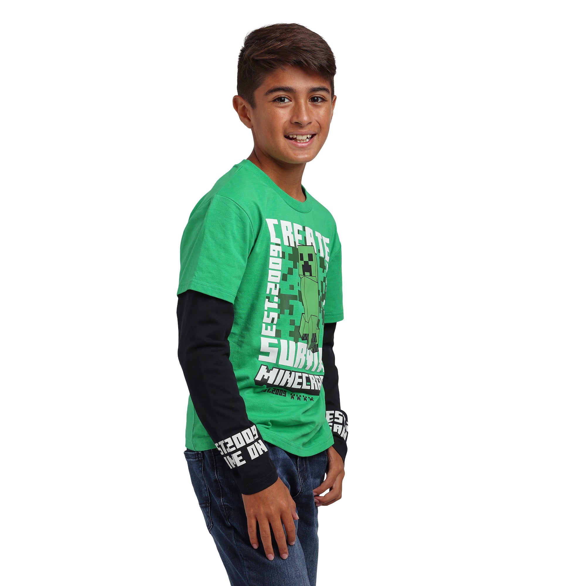 Minecraft Explore Boy’s 2-Pack Twofer Set