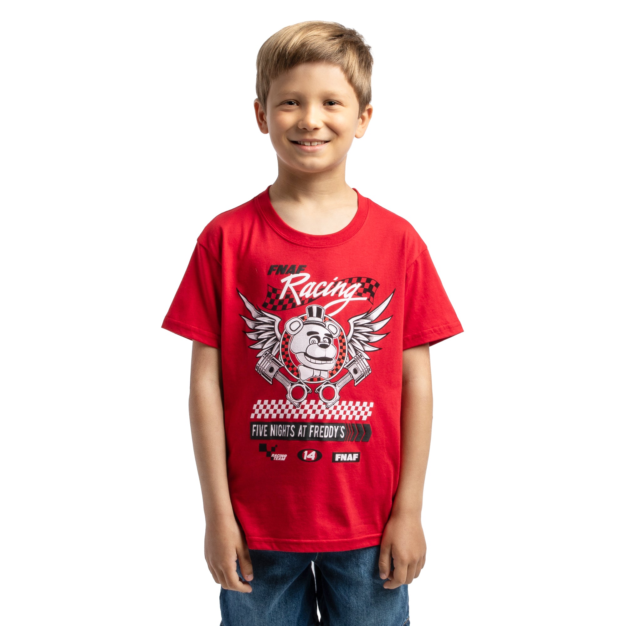 Five Nights At Freddy’s Racing Boy’s 3-Pack Crew Neck Short Sleeve T-shirt Set