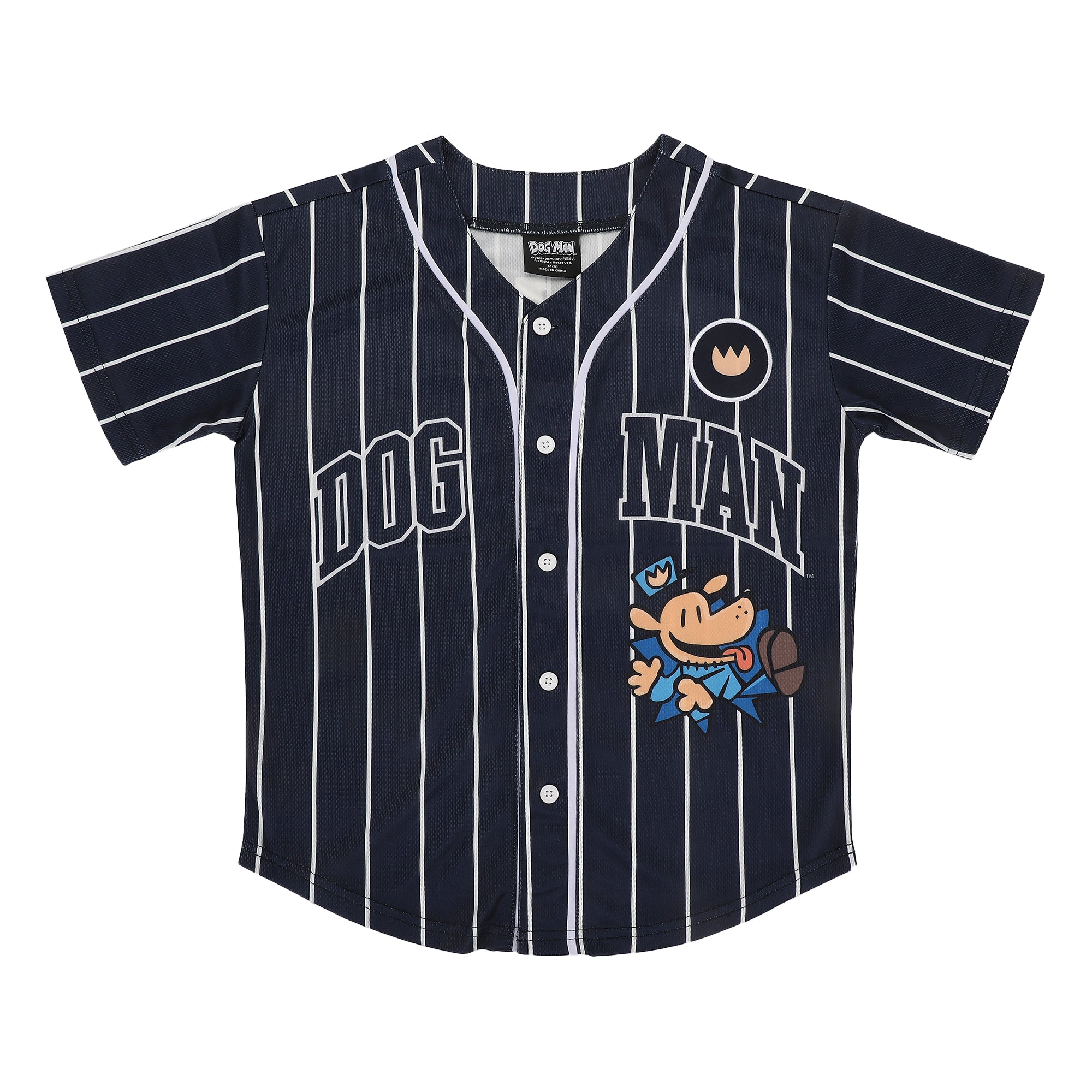 Dog Man 16 Boy’s 2-Pack Baseball Jersey & Tee Combo Set