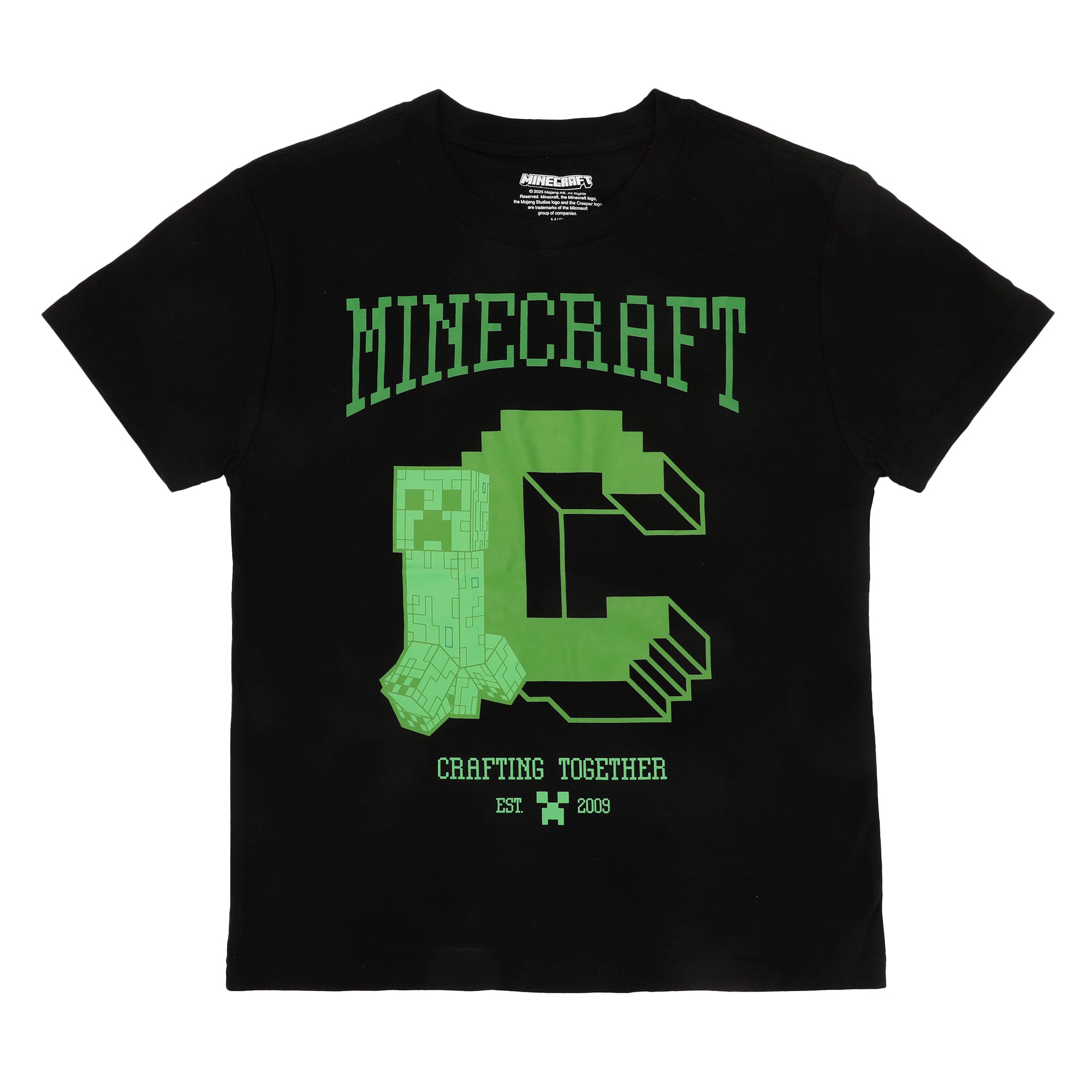 Minecraft Crafting Together Boy’s 2-Pack Baseball Jersey & Tee Combo Set