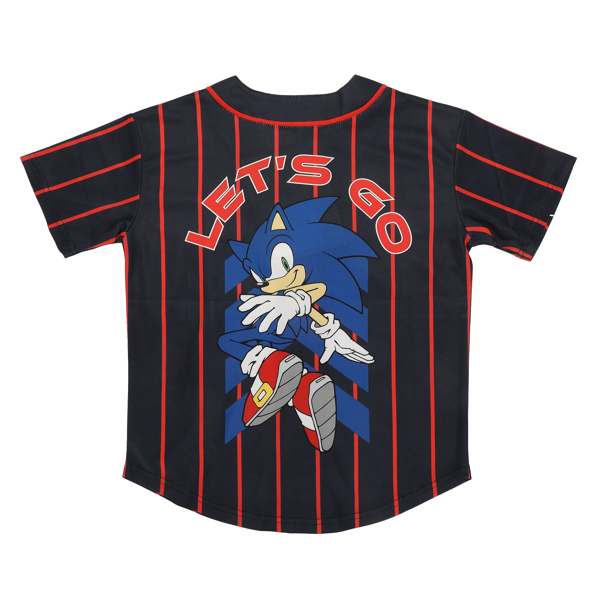 Sonic The Hedgehog Team Sonic Boy’s 2-Pack Baseball Jersey & Tee Combo Set